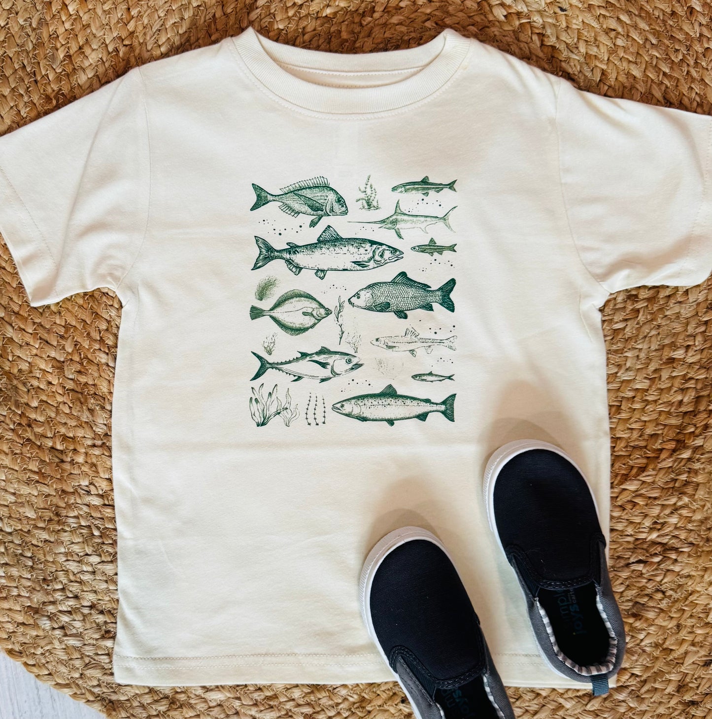 Green Fish Tee