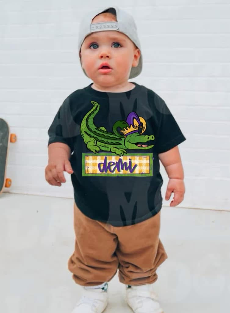 Youth Sublimation Mardi Gras tees - WS
