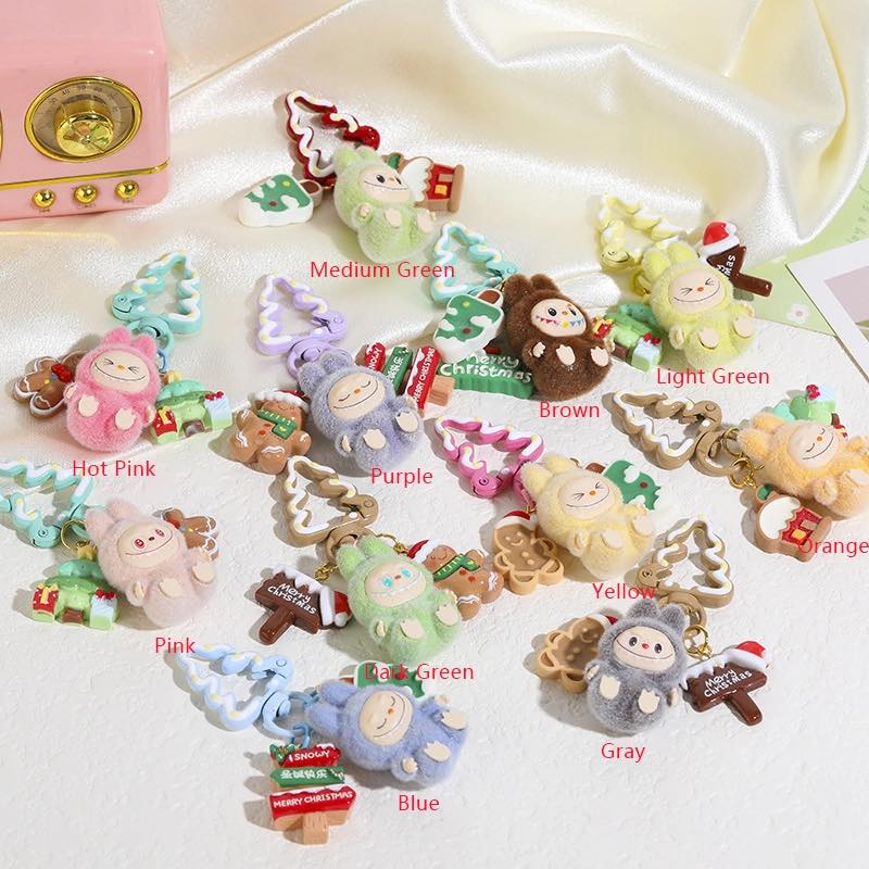 Lbubu Christmas Keychains - WS