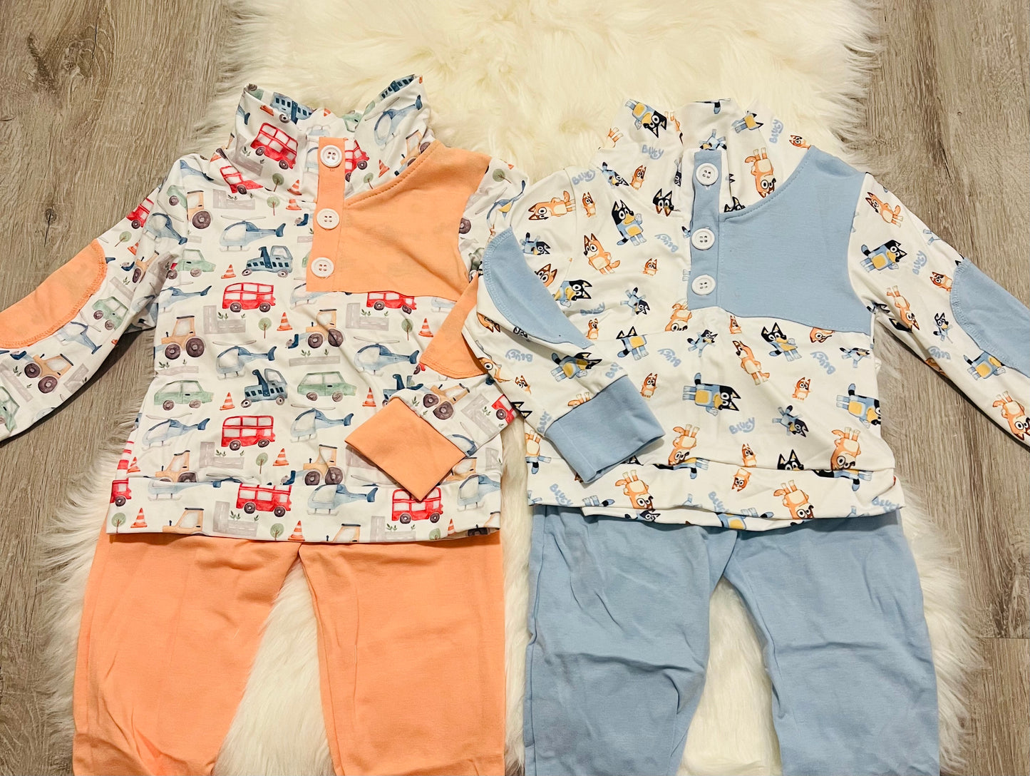 Ready to Ship Boys & Girls Pullover Sets