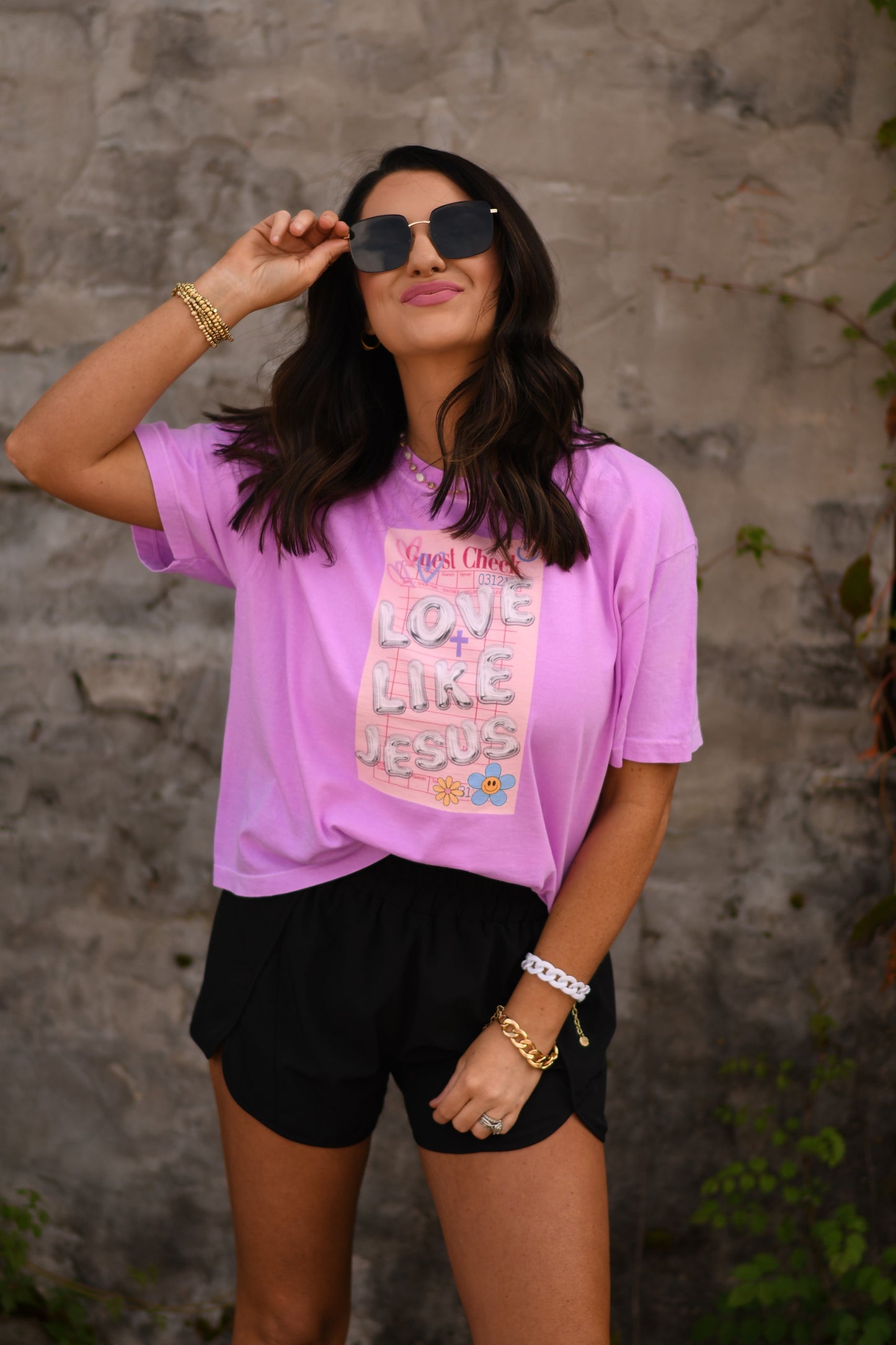 Love Like Jesus Crop/Tee
