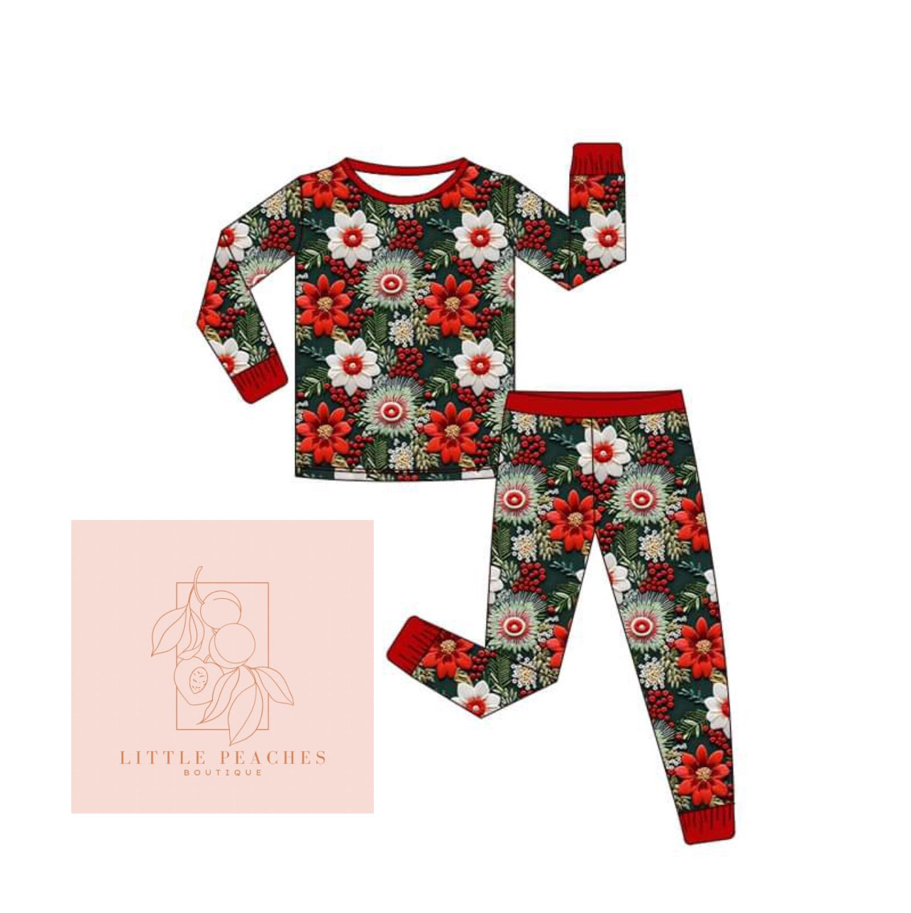Winter Floral Bamboo Collection