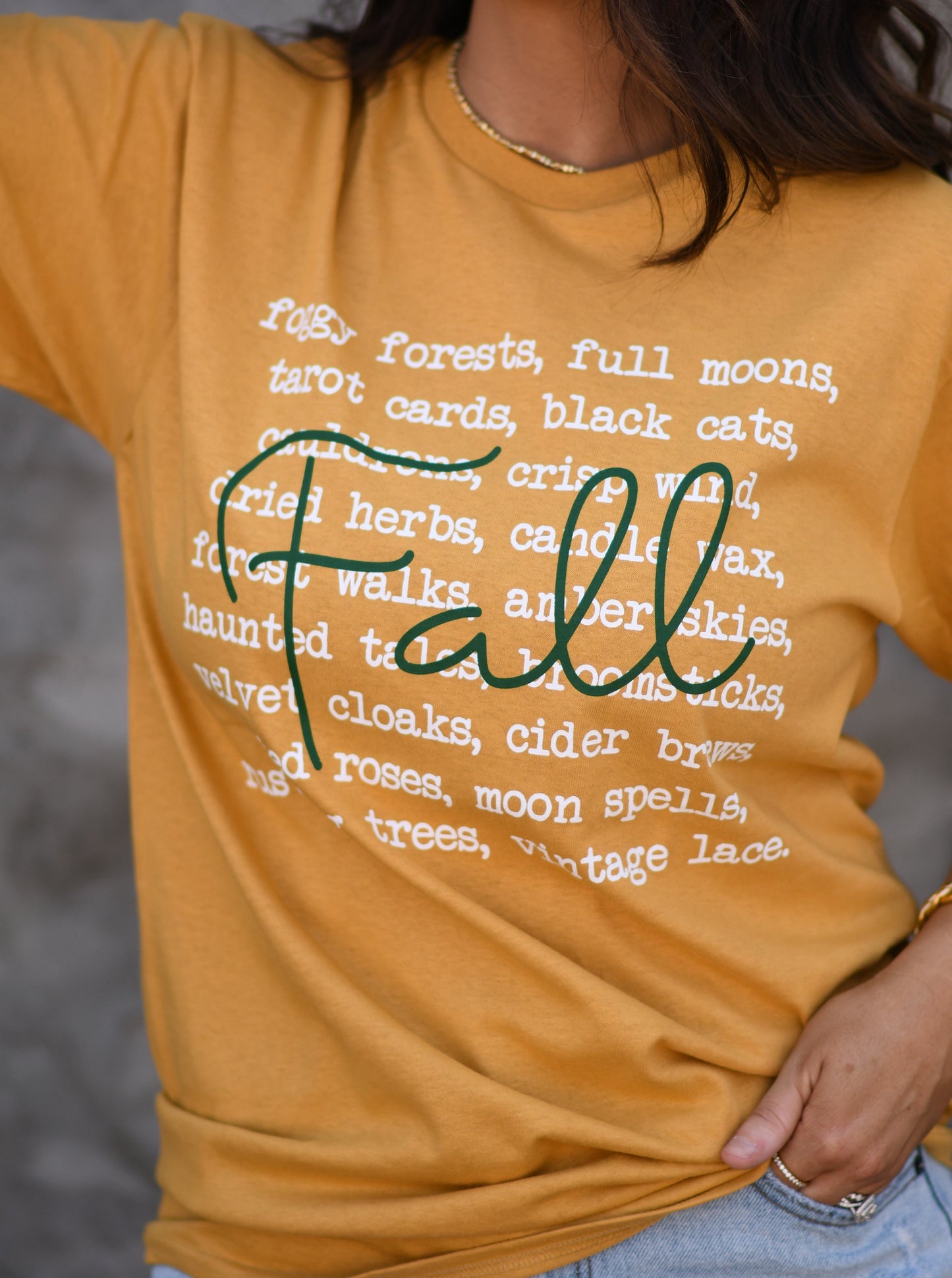 Fall Words Delta Tee