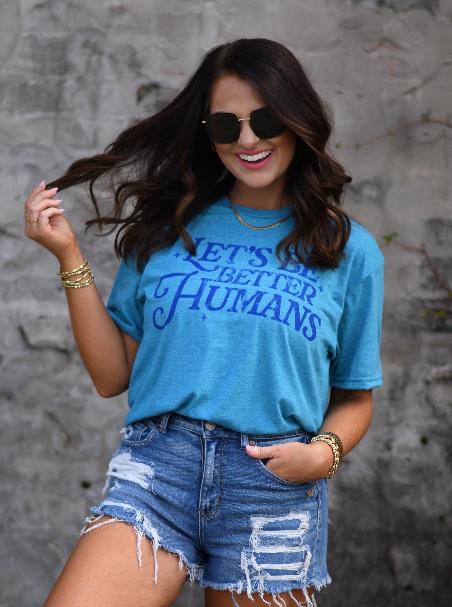 RTS LET'S BE BETTER HUMANS TEE