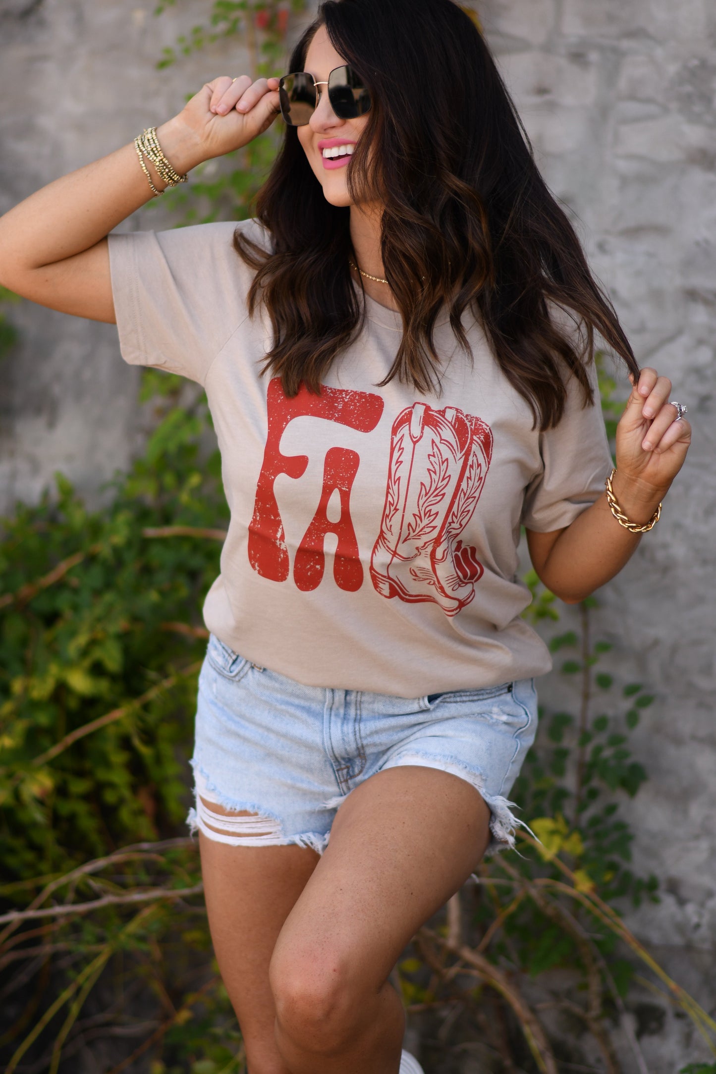 Fall Boots Tee