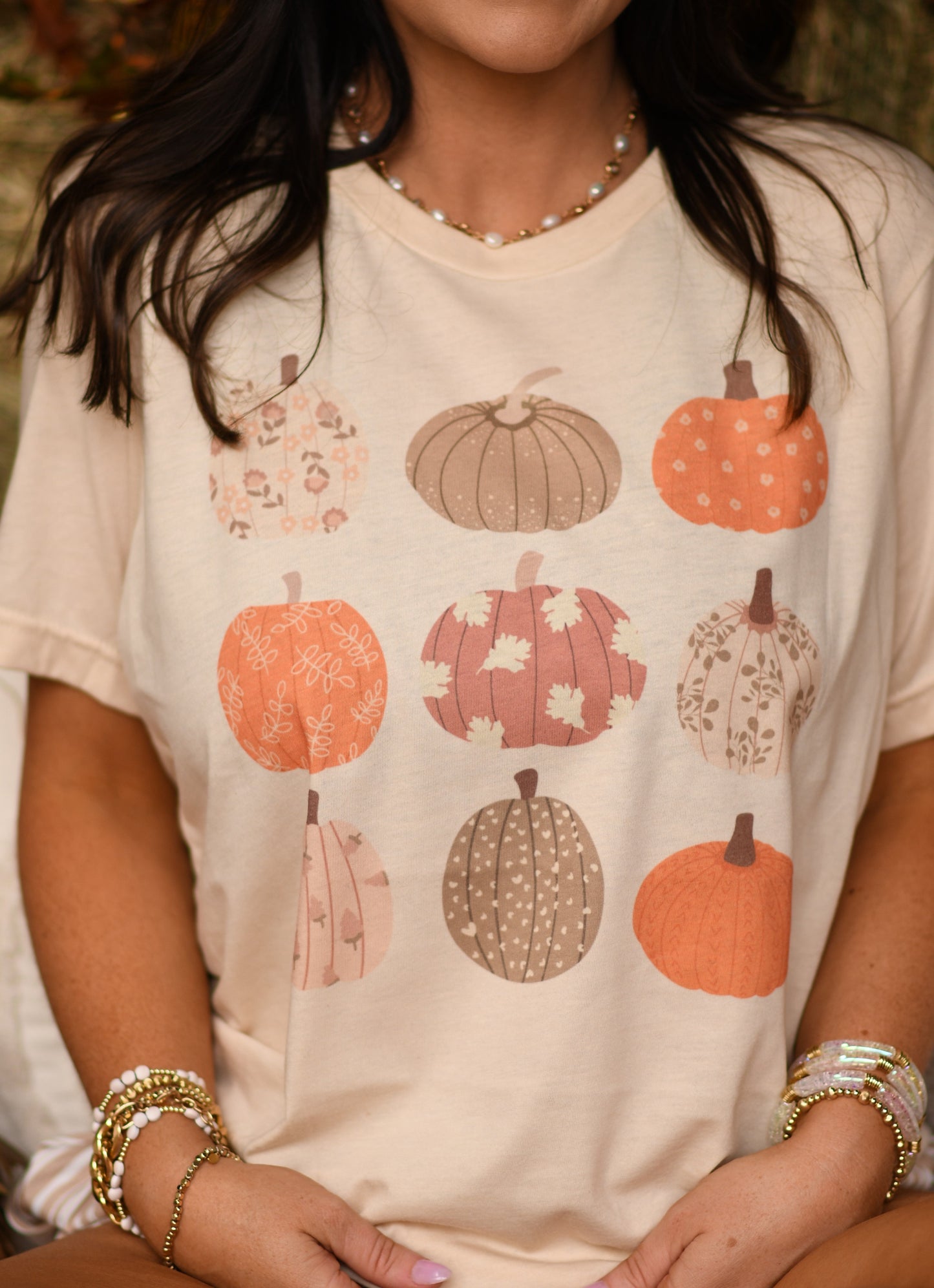 Retro Pumpkins Tee