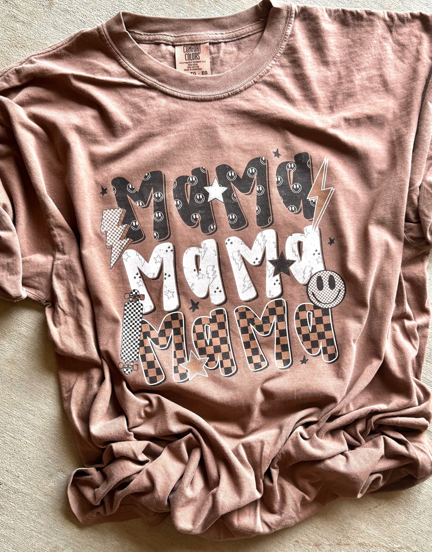 Neutral Mama Stack Graphic Tee