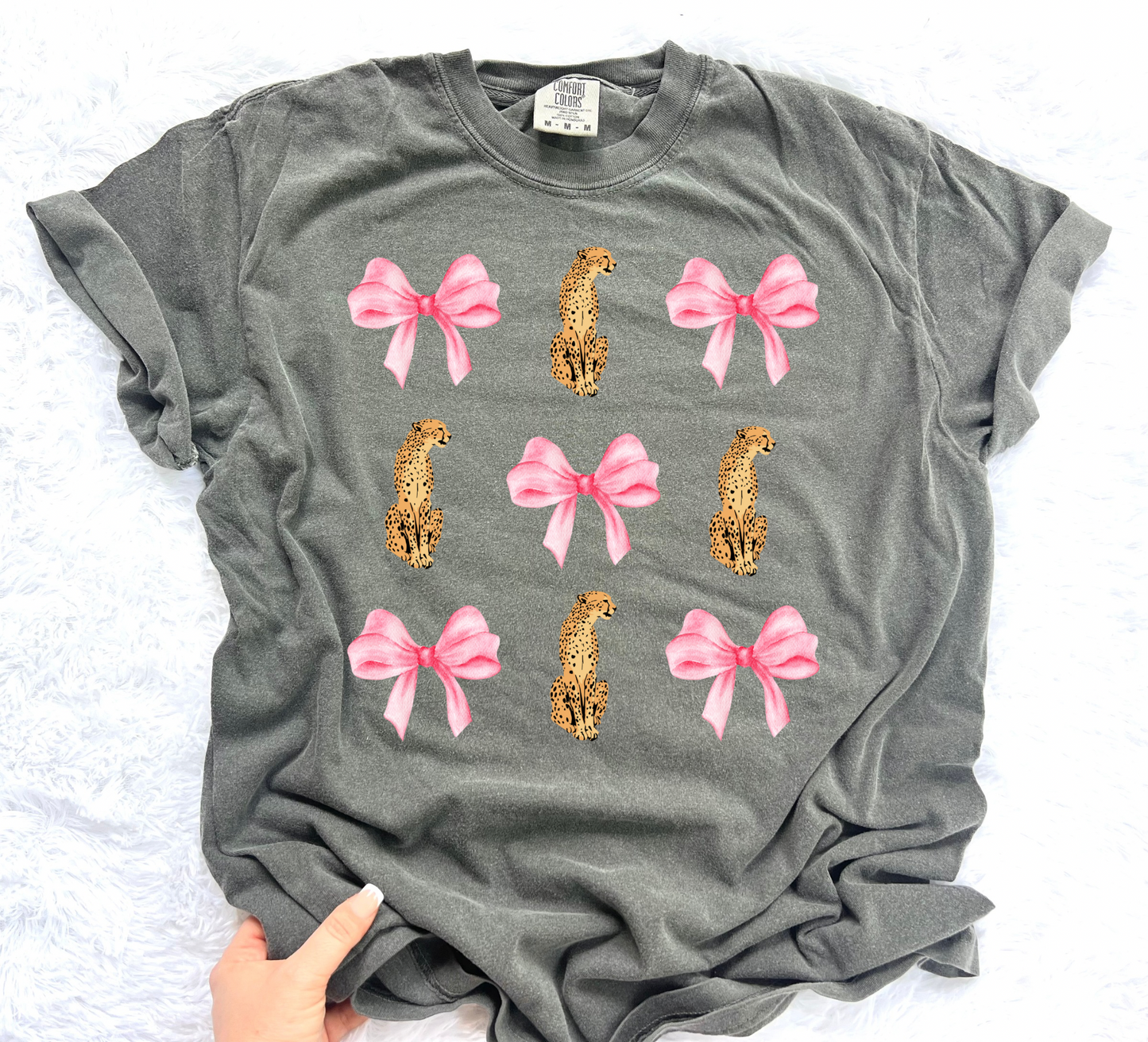 Coquette Leopard Graphic Tee