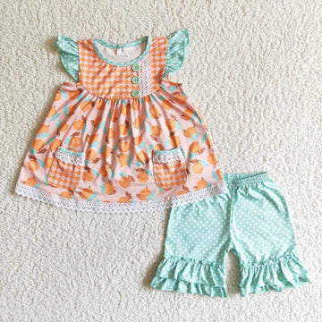 Little Peaches Short Set