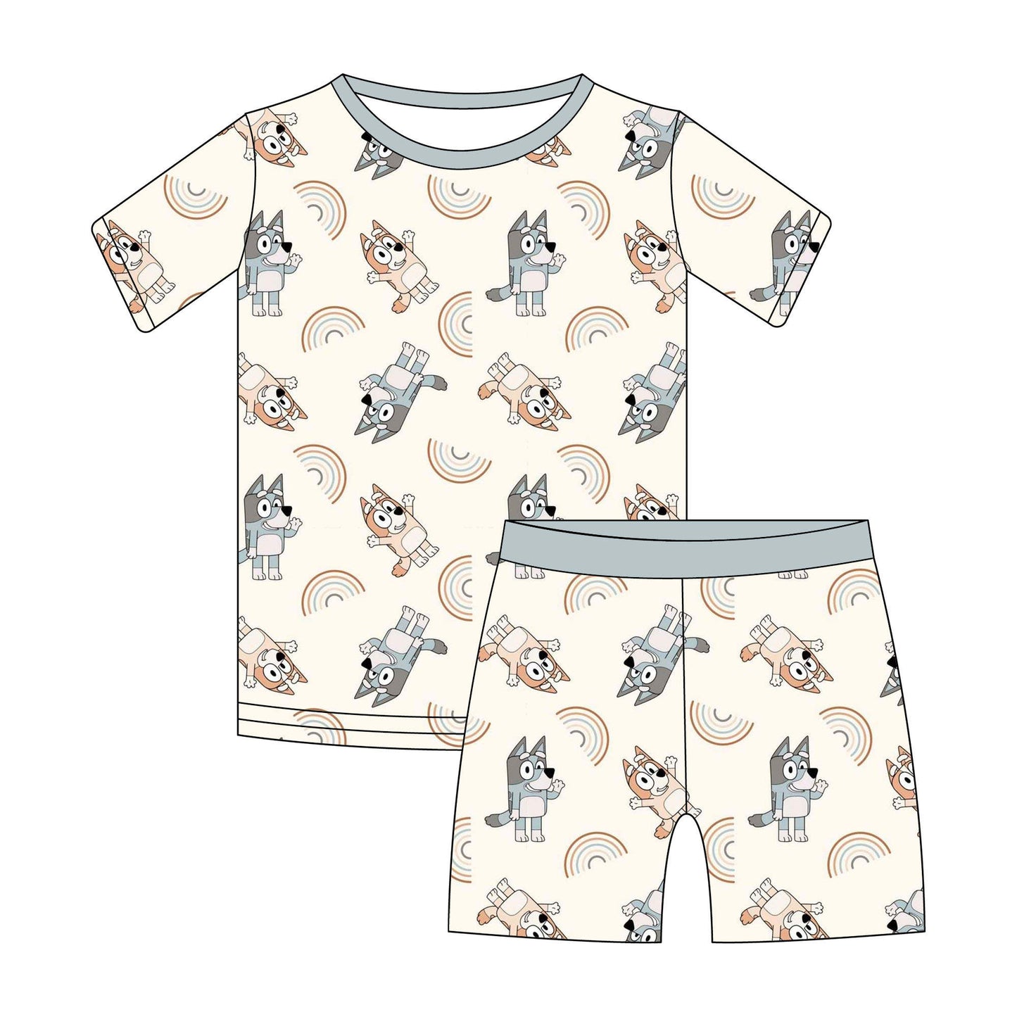 Neutral Rainbows Bamboo Collection