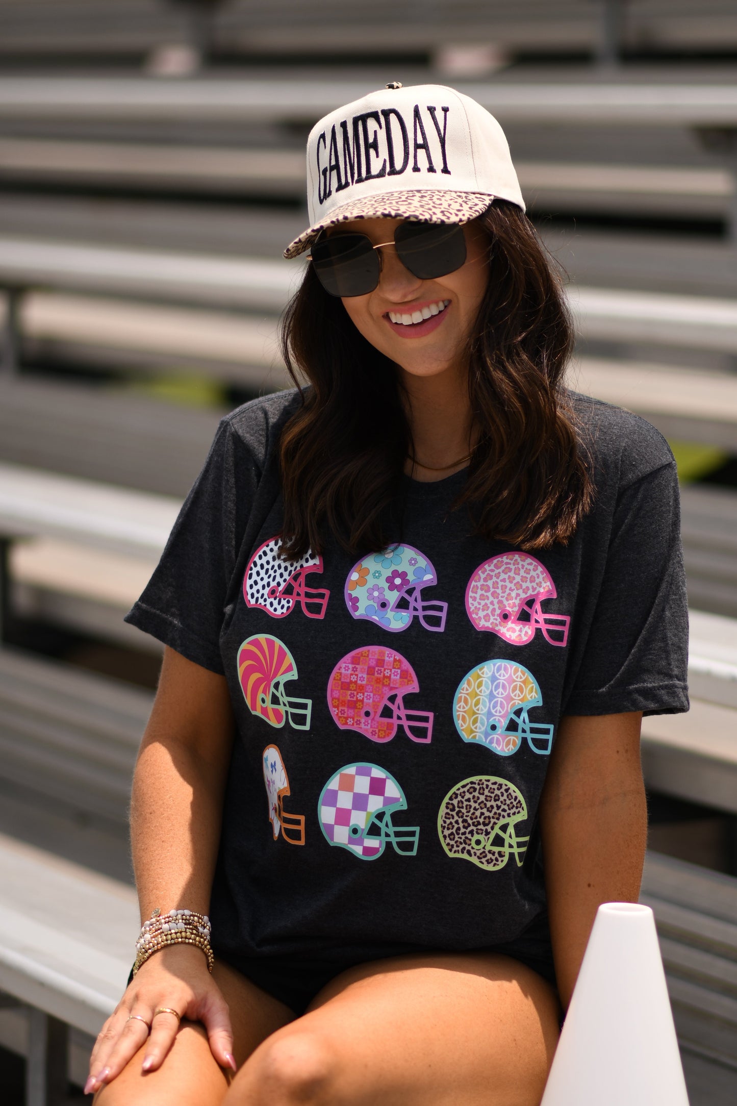 **SALE** RTS Neon Funky Helmets Tee