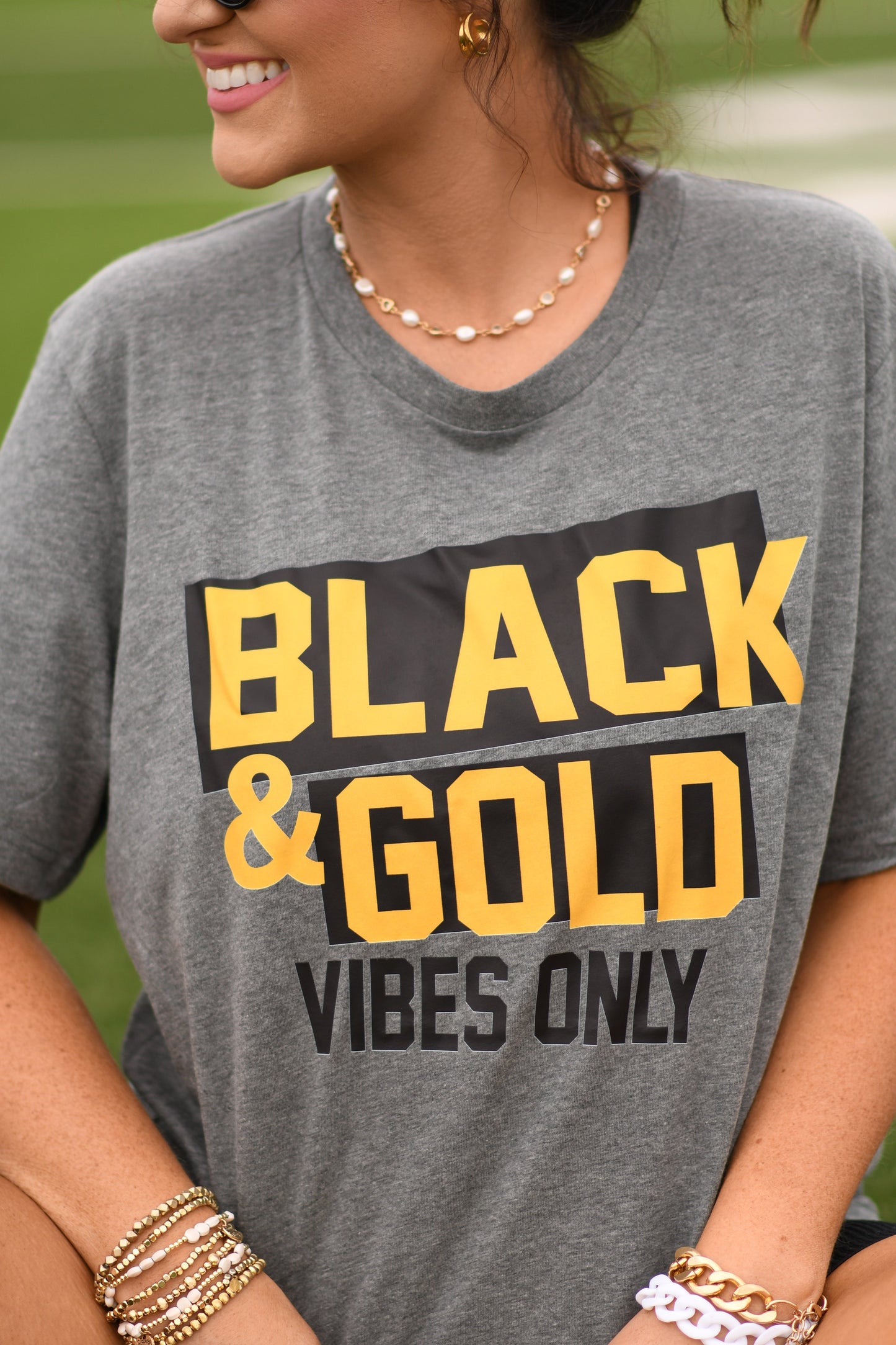 Black And Gold Vibes Only