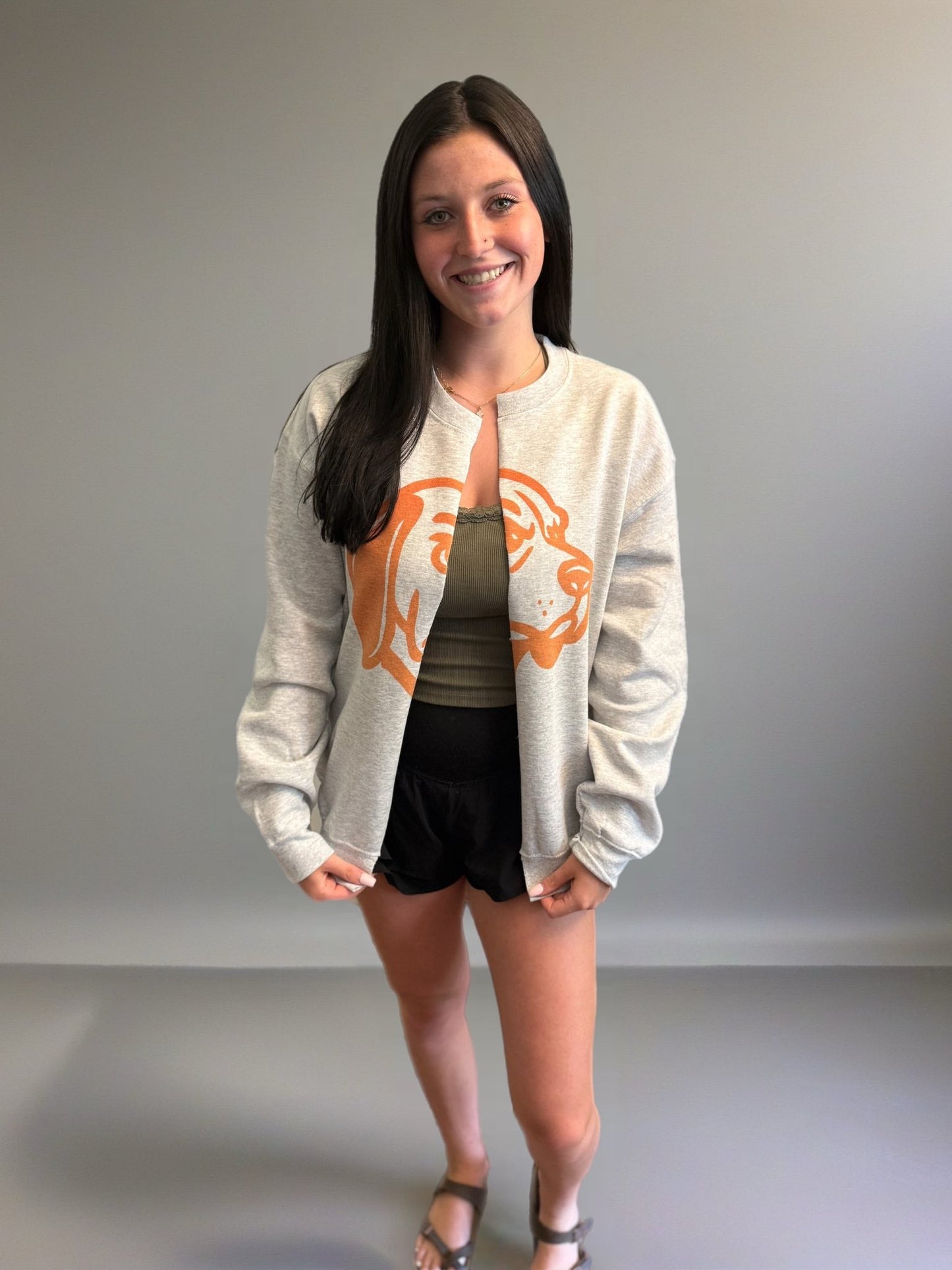 Youth Mascot Cardigans- WS * WHITE ONLY *