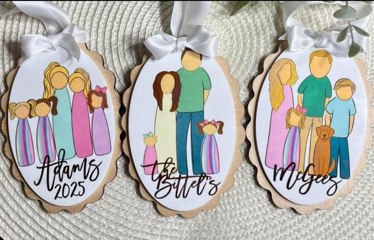 Family Ornaments - WS