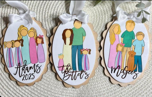Family Ornaments - WS