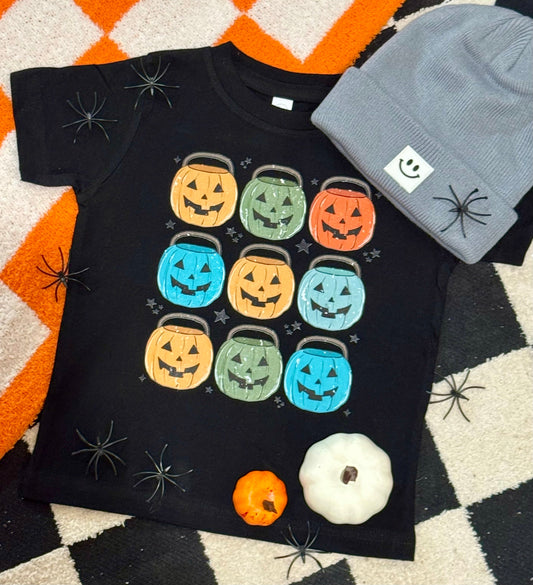 Boys Halloween Buckets Tee