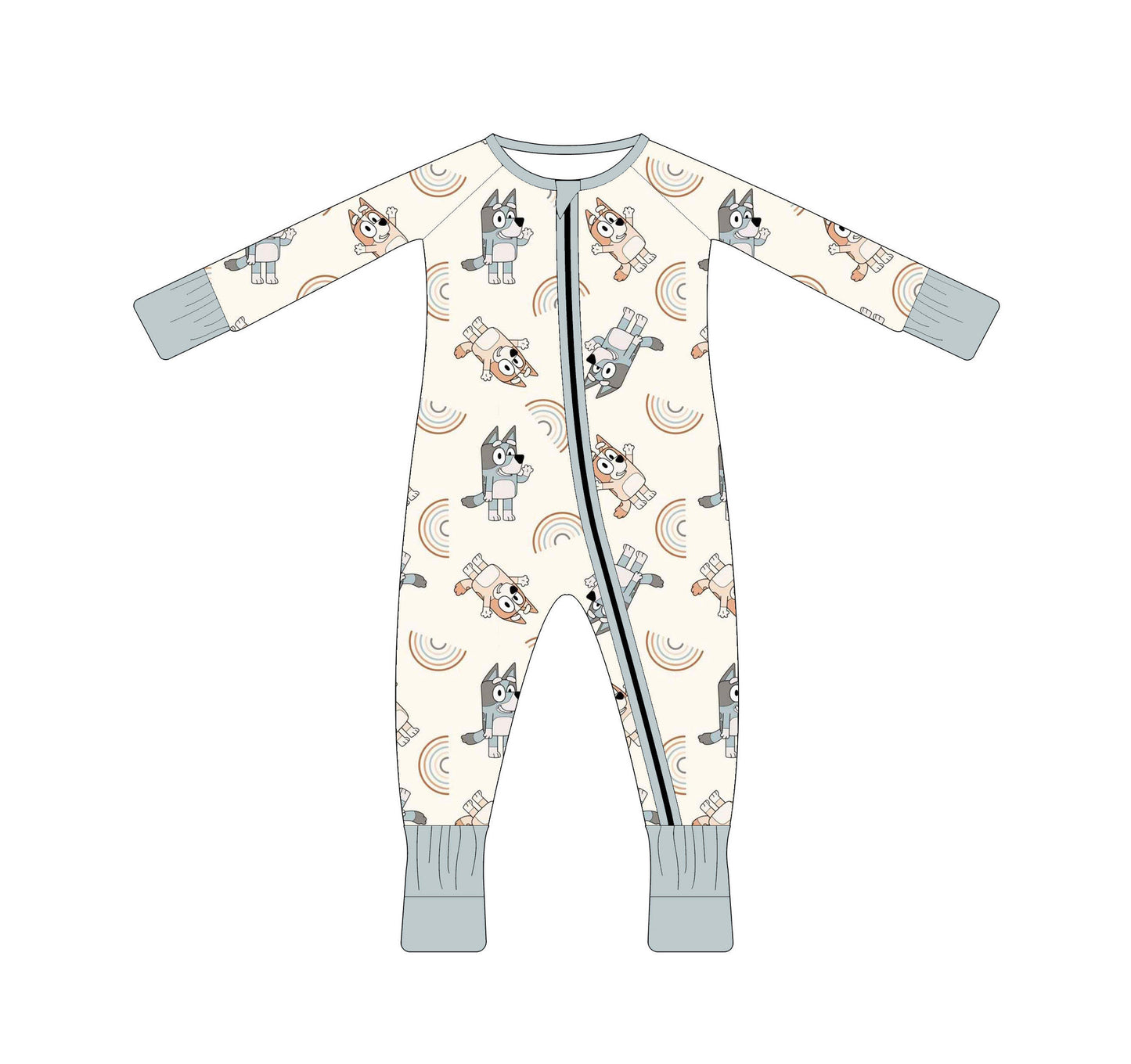 Neutral Rainbows Bamboo Collection