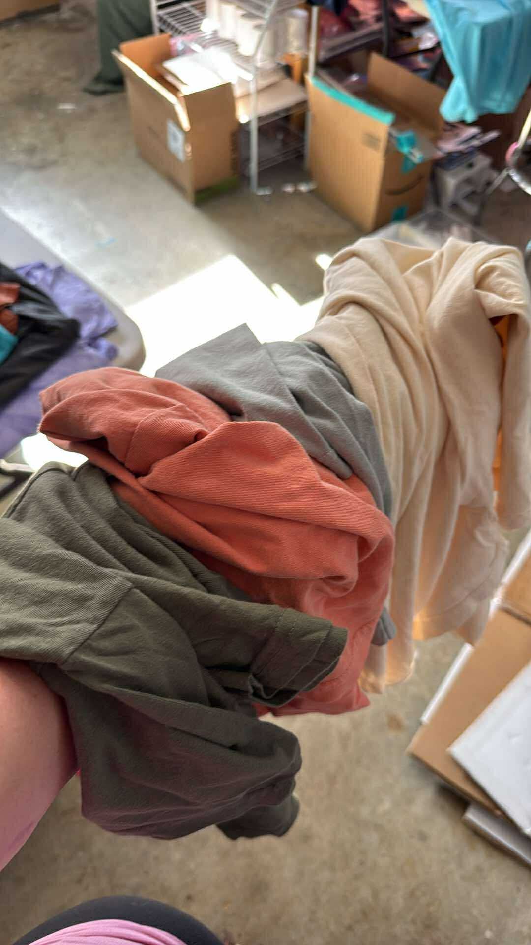 Fall Pocket size puff mono tees- ws