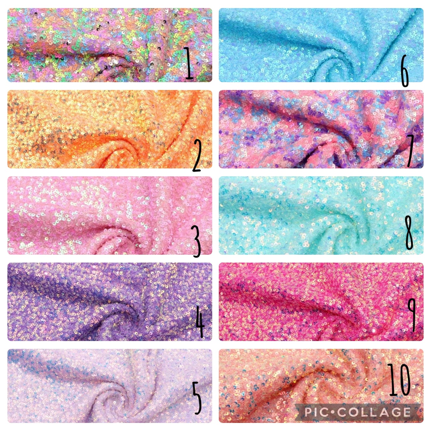 Double Stitches Sequins Embroidered Tees - WS