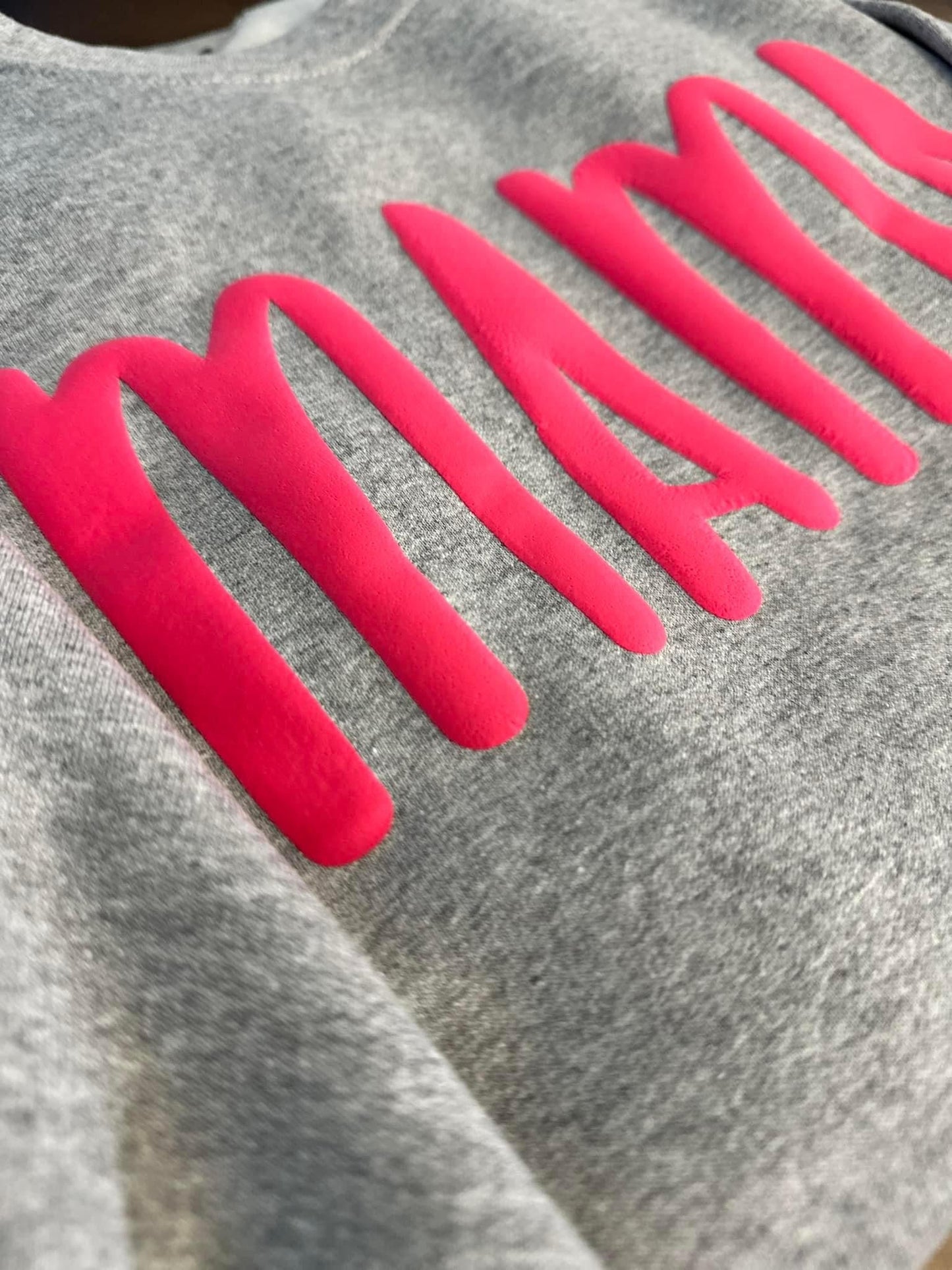 Puff Name sweatshirts (no glitter backing) - WS