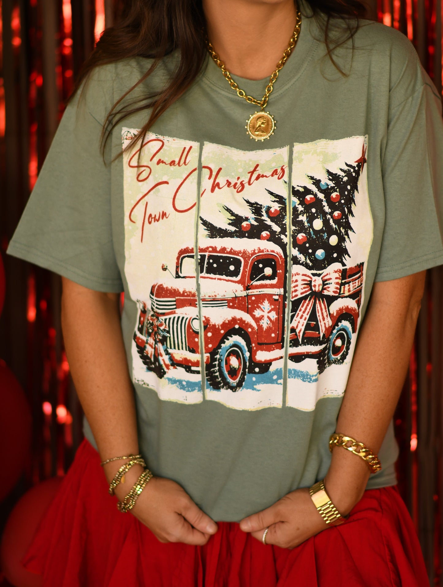 Small Town Christmas Tee