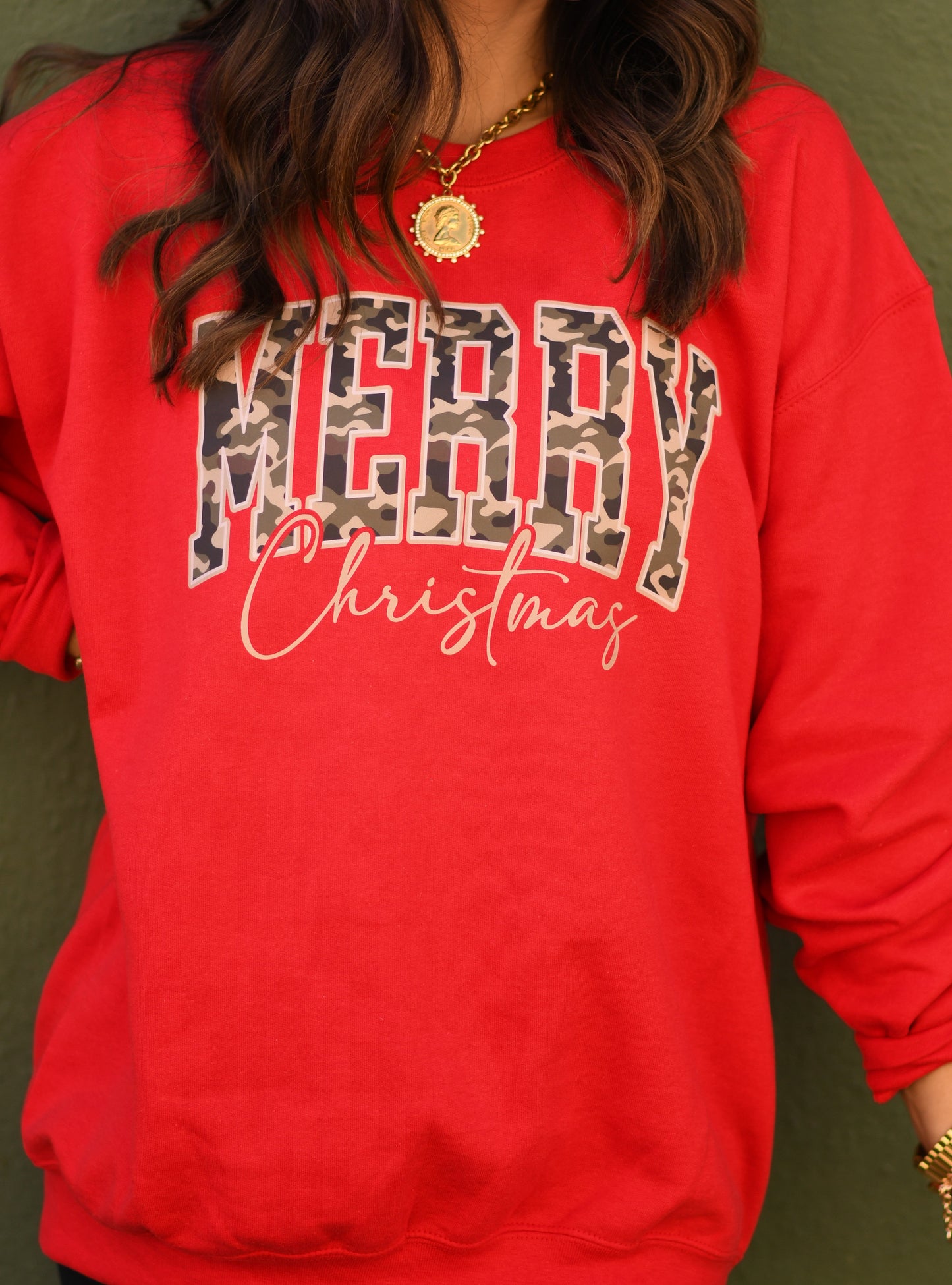 Merry Christmas Camo Tee / Sweatshirt