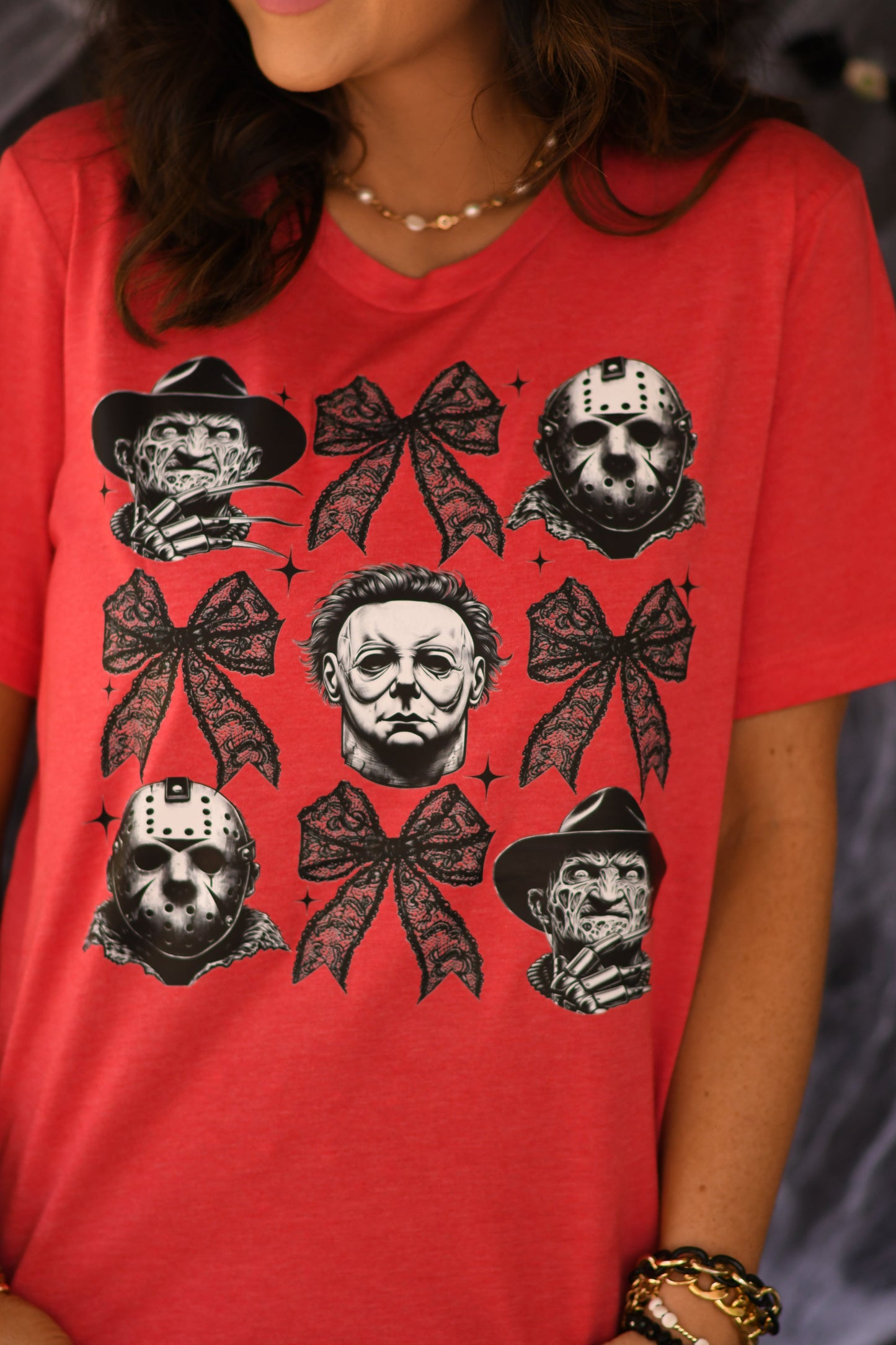 Horror And Bows Tee