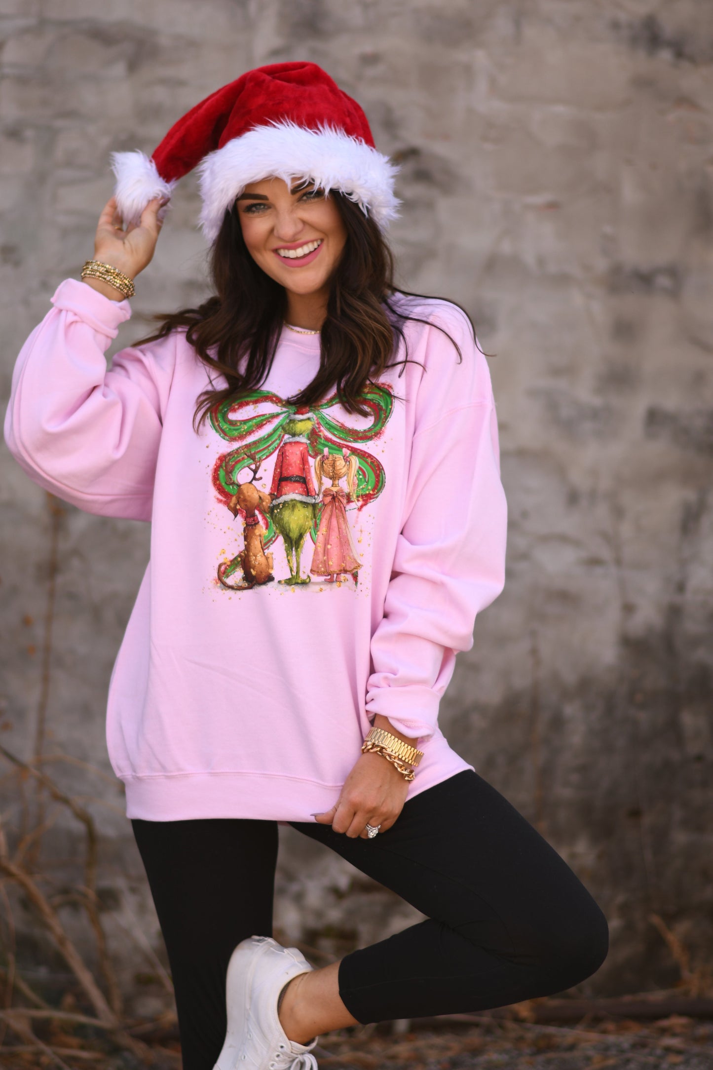 Grinch & Friends Bow Sweatshirt / Tee