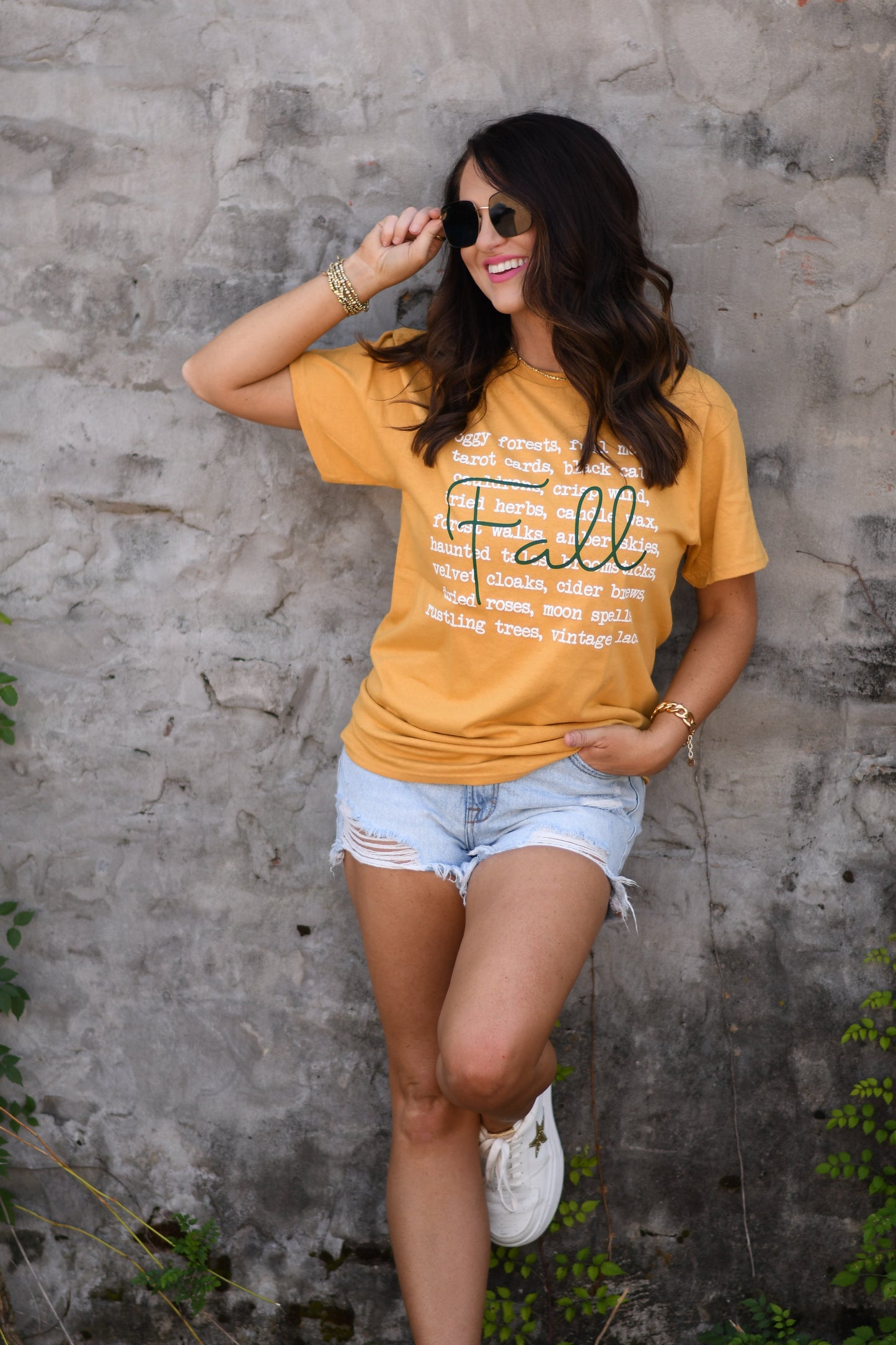 Fall Words Delta Tee
