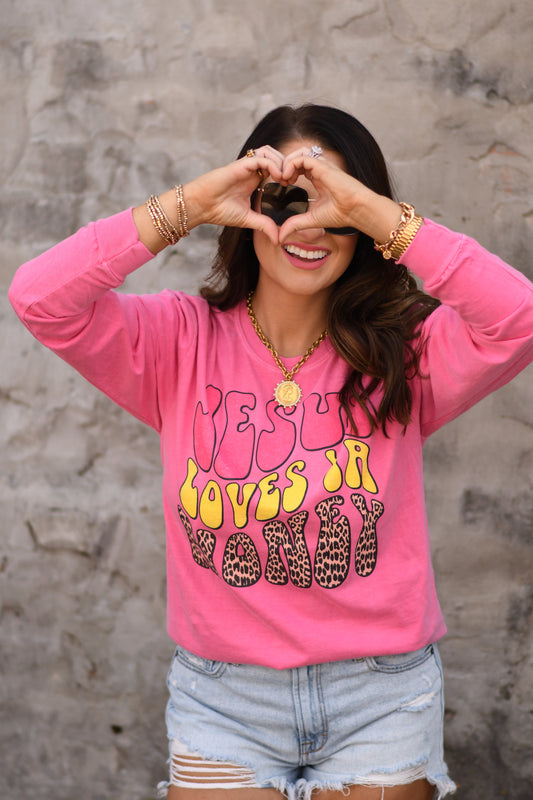 Jesus Loves Ya Honey Tee / Long Sleeve