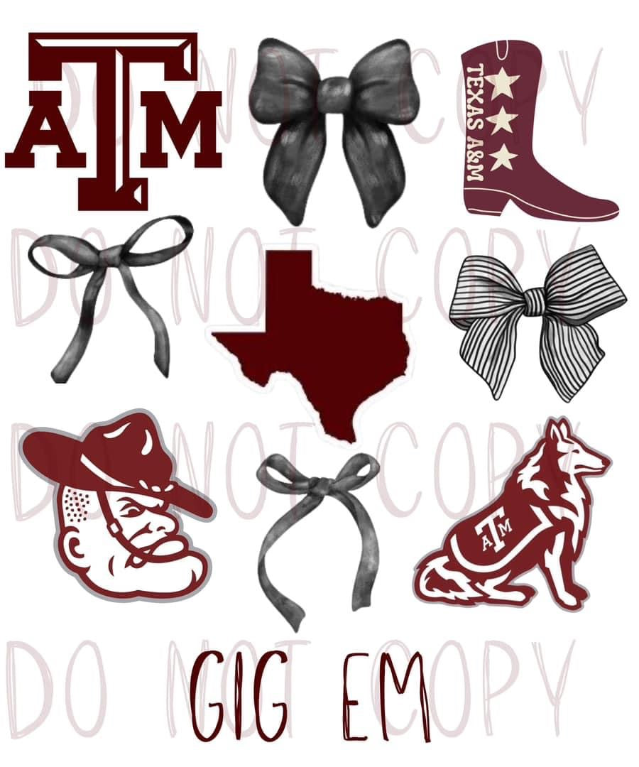 Croquette Team & Bow Tees - WS