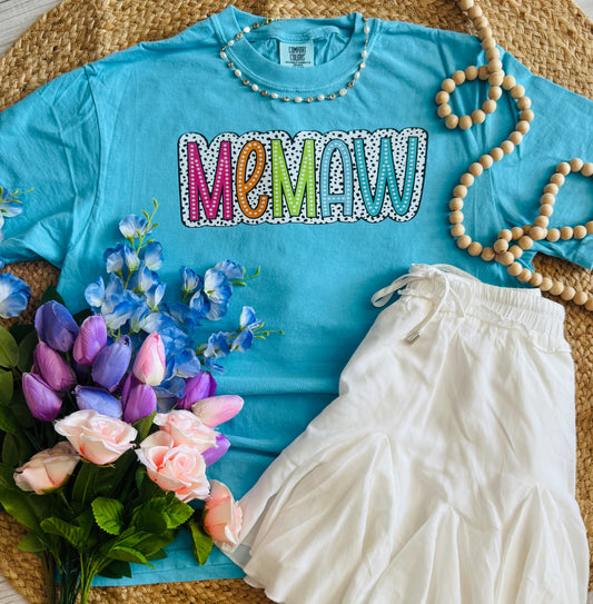 Memaw Dalmatian Tee