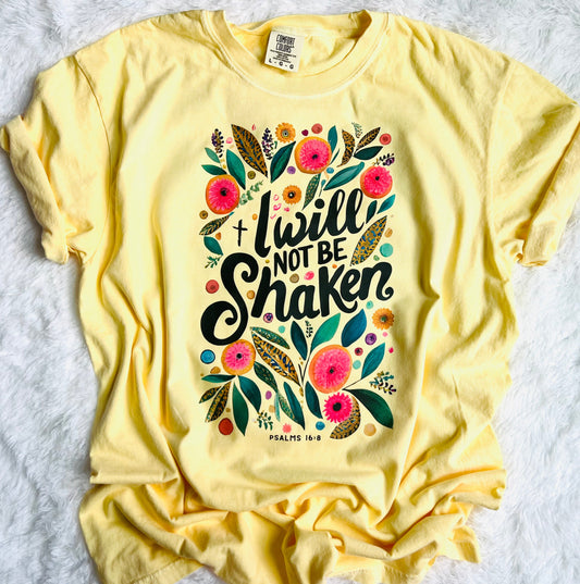 I Will Not Be Shaken