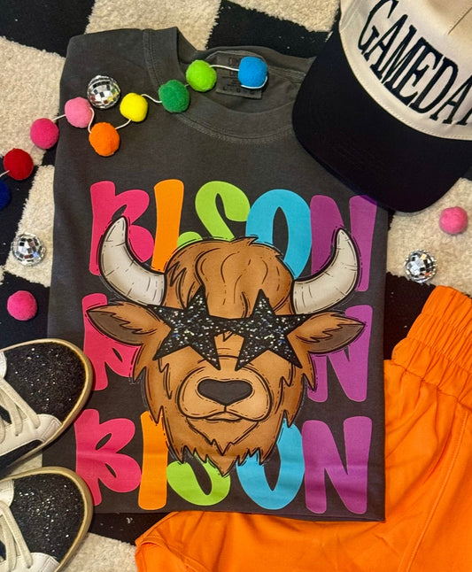 (Copy) Braves Neon Mascot Tee