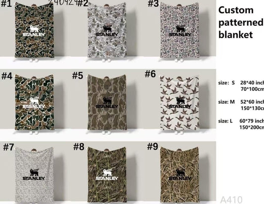 Camo Blanket - WS