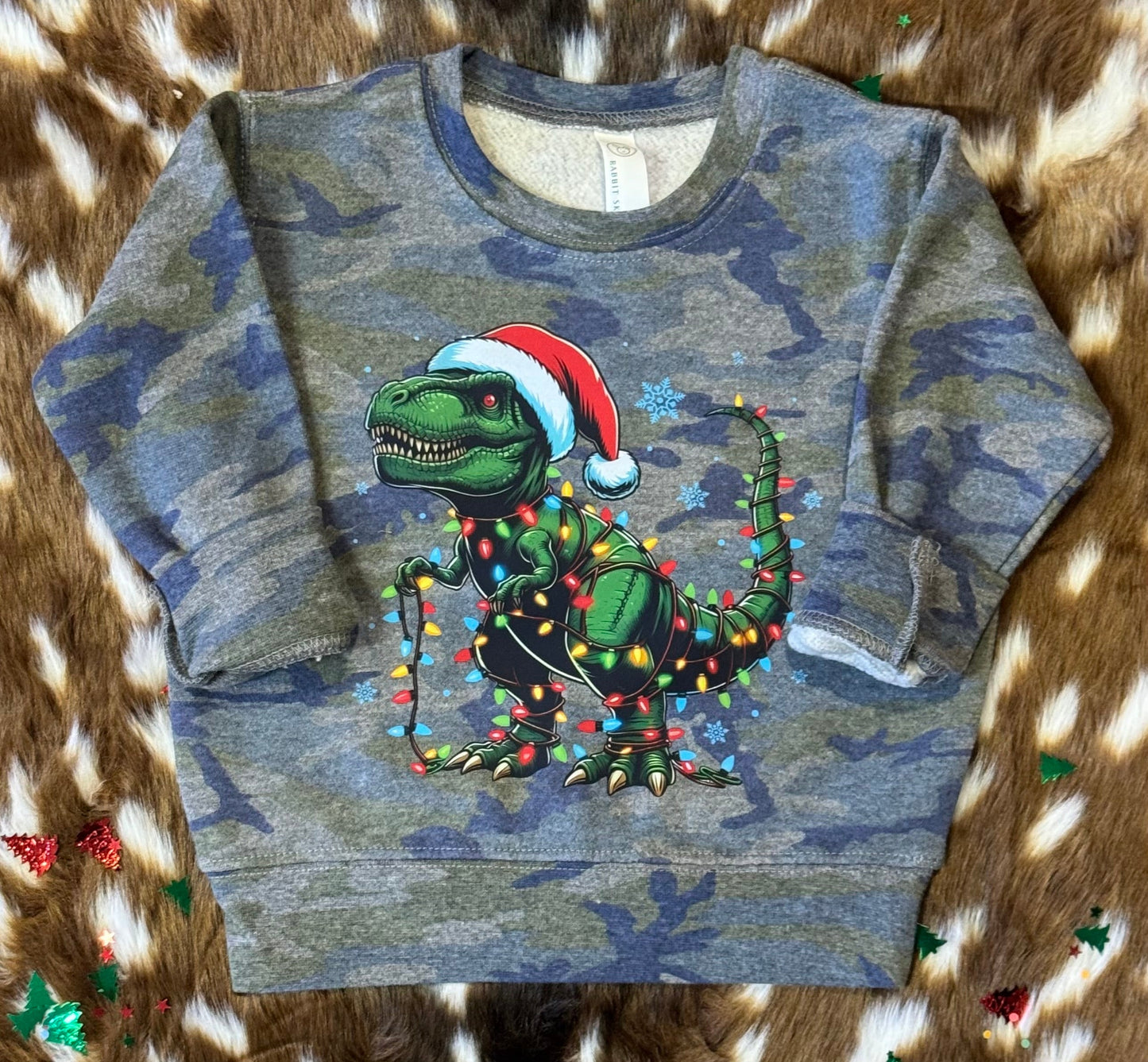 Camo Christmas Dinos