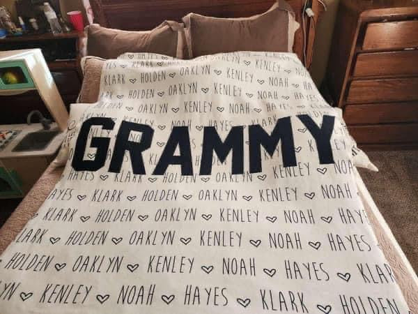 Custom Name Blankets - WS