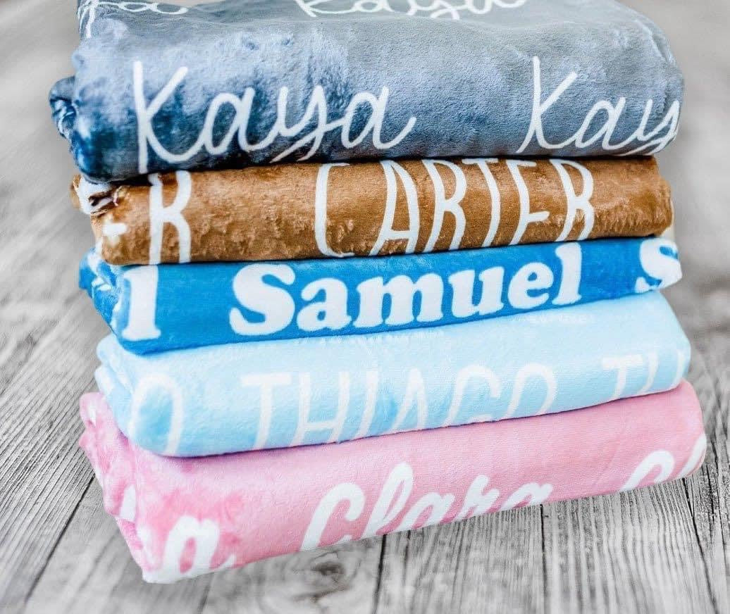 Custom Name Blankets - WS