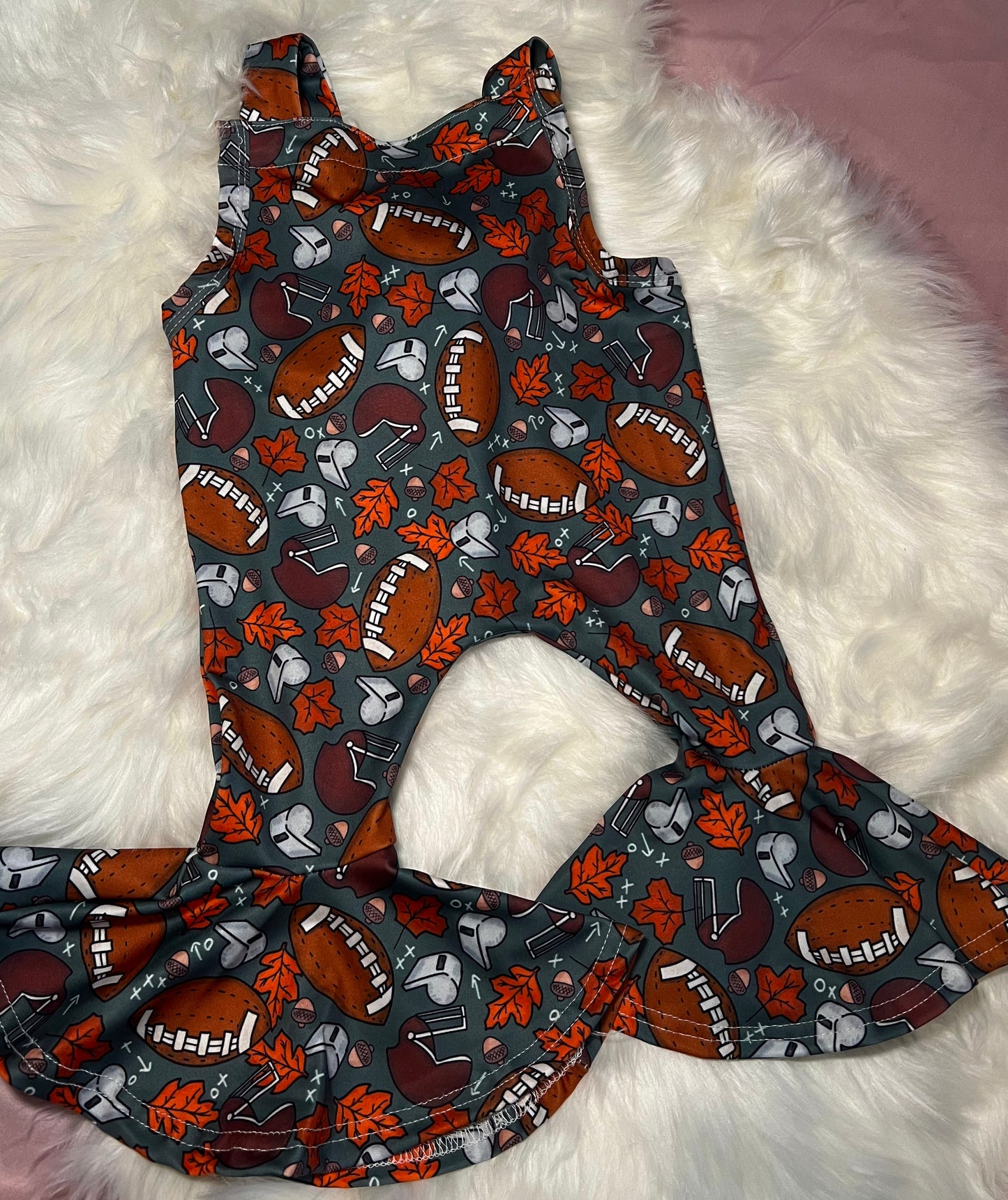 RTS girls football overalls