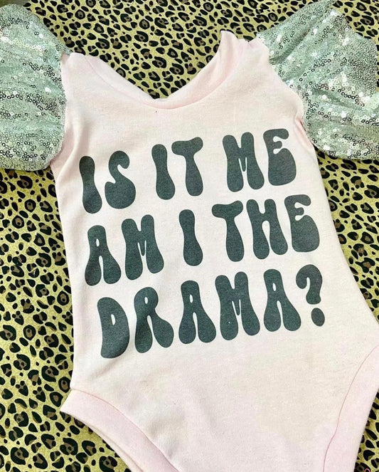 RTS Girls Sequin Flutter Sleeve Romper