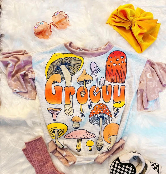 RTS Girls Groovy Romper (oversized)