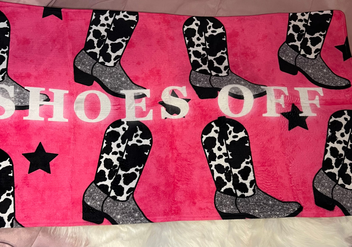 RTS shoes off bath mat