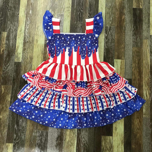 RTS Girls Firework Twirl Dress