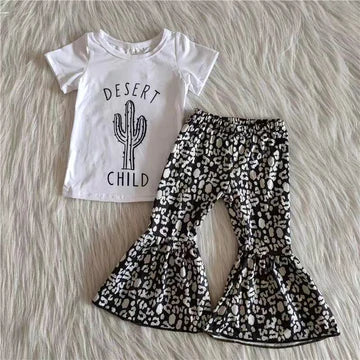 Girls Desert Child Cactus Flare Set