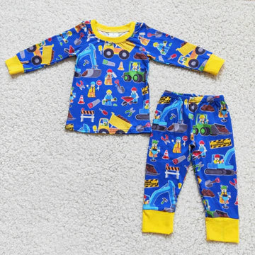 Boys Dumptruck Pajamas