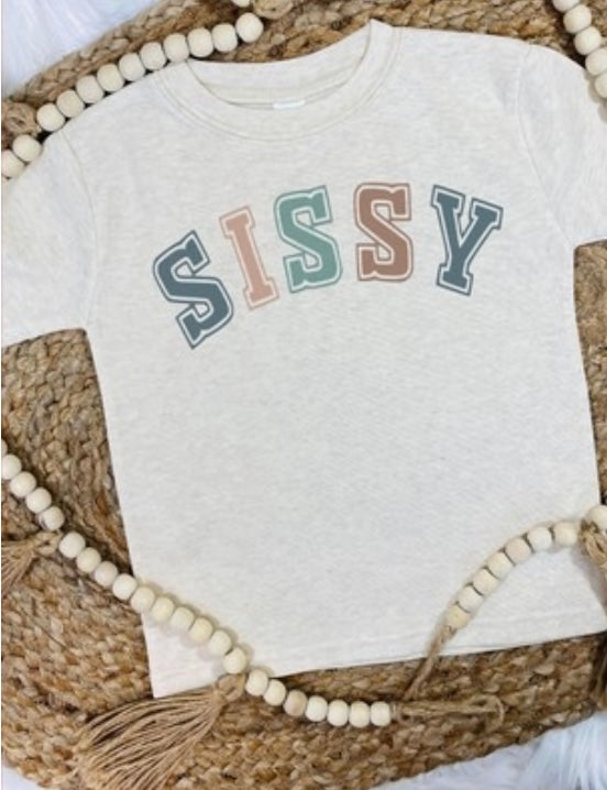 Sissy Girls Letter Tee